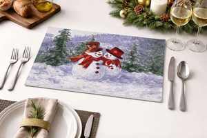 Indian Exporter Washable Fabric <b>Dining</b> <b>Table</b> Mat Soft Placemat Pad for Family Meals and Everyday Kitchen Available For Sale - Product Image 3