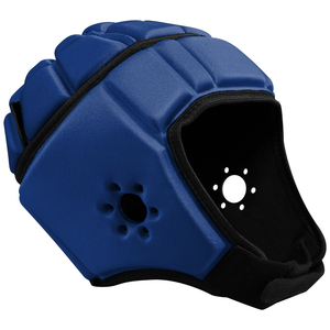 Casco Acolchado de Carcasa Suave con Espuma EVA y Silicona, Protección para la Cabeza Unisex para Rugby y Hockey, Tiras Reflectantes - Product Image 1