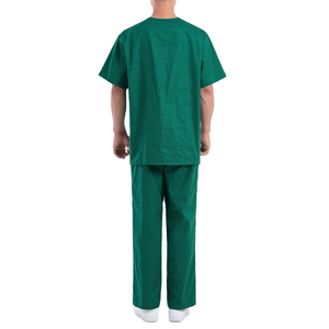 Premium Quality Unisex Medical Nursing <b>Scrub</b> <b>Tops</b> Bottoms Hospital Uniforms Embroidered Logo Nurse <b>Scrubs</b> Quick Dry Uniform - Product Image 5