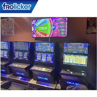 FRO FRO-18 1 Plus Machine d'arcade de divertissement à monnayeur, Système multi-jeux en ligne/en direct, en plastique
