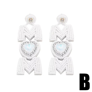Pendientes de Perlas de Imitación Blancas con Forma de Ala de Ziyan Handicraft, Joyería Clásica de Boda para Mujeres Católicas - Product Image 2