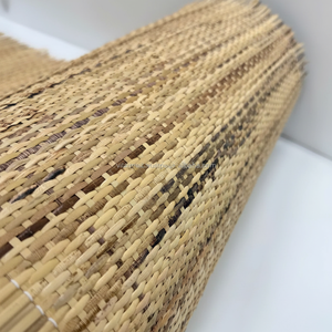 Papier peint en raphia naturel écologique, tissé à la main, revêtement mural pour les intérieurs de maisons et d'hôtels - Product Image 5