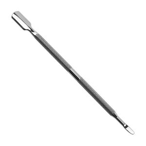 Pousse-cuticules double embout en acier inoxydable réutilisable, qualité professionnelle pour salon de manucure - Product Image 1