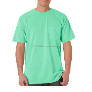 T-shirts de sport pour hommes de qualité supérieure, coupe ajustée, coton, impression de logo personnalisé, design vierge, motif uni, grande taille, directement - Product Image 4