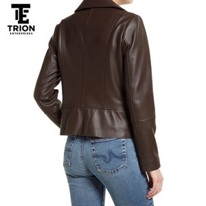 Chaqueta de Cuero para Mujer, Nueva Colección, Alta Calidad, Ecológica, Transpirable e Impermeable para Invierno - Product Image 6
