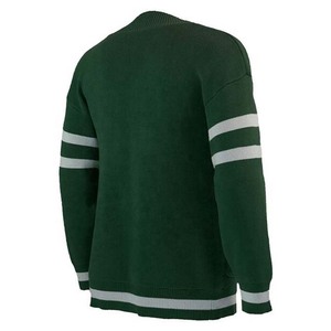 Women's Green Knitted <b>Cardigan</b> V-Neck Long Sleeve Solid Color <b>Button</b> Front Autumn Classic Style Fully Customized <b>Cardigans</b> - Product Image 6
