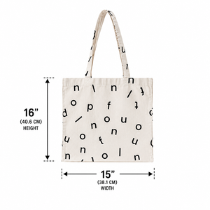 Wholesale LMC GLOBAL 100% Organic Cotton Striped Large Shopping Tote French <b>Sewing</b> Full Printed Canvas <b>Bag</b> Inner Pockets Open - Product Image 2