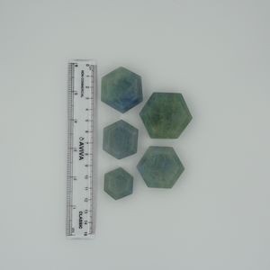 Cristal Hexagonal de Aguamarina Natural Chakralume, Gema Azul Pulida a Mano, para Meditación, Reiki, Sanación Energética de Chakras, Decoración Espiritual - Product Image 4