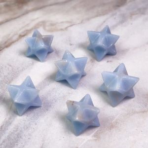 Agate faite à la main cristal Merkaba étoile prix raisonnable mixte pierre Orgone Merkaba nouveauté énergie de guérison cadeau à vendre - Product Image 3