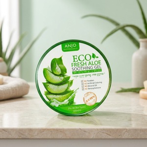Gel apaisant coréen pour la peau, soin bio antioxydant, rajeunissant, gel cosmétique de haute qualité, recommandé par les distributeurs d'énergie. - Product Image 5