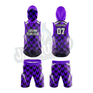 Conjunto de Uniforme de Fútbol Americano Personalizable Jacquard, 100% Poliéster, Secado Rápido, Transpirable, Cintura Elástica, Logotipo Personalizado - Product Image 2