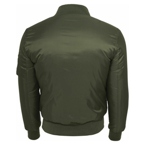 Blouson Bomber Décontracté Homme Noir Uni à Col Montant et Fermeture Éclair, Modèle OEM 2026 – Disponible à la Vente Actuellement à Prix Raisonnable - Product Image 6