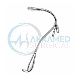 Premium Harrington Fiber <b>Optic</b> Suction Retractor Stainless Steel Plastic Surgery Surgical <b>Instrument</b> CE Certified - Product Image 1