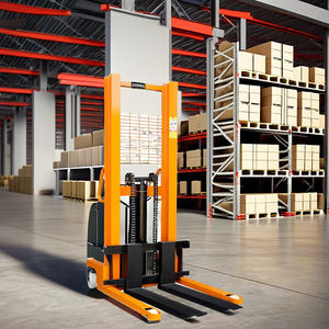Camión apilador manual de alta capacidad construido con acero de calidad Cumple con los estándares de calidad CE ISO Carretilla elevadora - Product Image 3