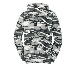 Sweat à capuche vintage camouflage personnalisé pour homme, coupe ajustée, doublure polaire, 52% coton, 48% polyester, hiver, extérieur - Product Image 4