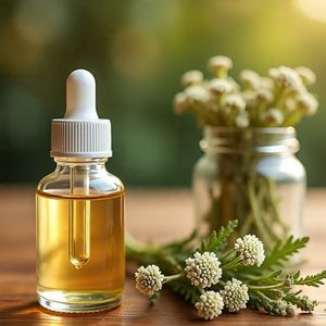 Huile essentielle de yarrow bleue 100% pure et biologique, Achillea millefolium, anti-âge, blanchissante, prix de gros en vrac en provenance de Bulgarie - Product Image 5