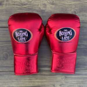 Conjunto de Boxeo de Cuero Vacuno Genuino de Alta Calidad, Nuevo y Más Vendido, No Boxing No Life, para Sparring - Product Image 2