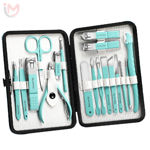 10 in 1 Stainless Steel Manicure <b>Pedicure</b> <b>Set</b> Portable Nail Clipper Kit with Case - Product Image 4