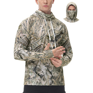 Chemises de pêche à capuche personnalisées à manches longues, vêtements de pêche performants, fournisseur Pakistan, fabrication OEM - Product Image 1