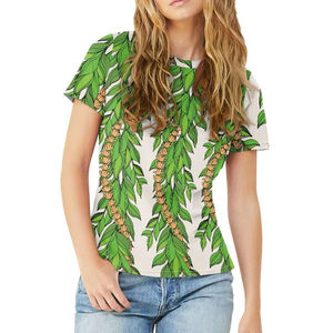 Camisetas de Manga Corta Lisas para Mujer, Impresión por Sublimación, Alta Calidad, Precio al por Mayor, Económicas, con Personalización - Product Image 1