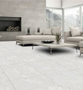 <b>Matte</b> Porcelain <b>Floor</b> Tiles 600x600mm Minimalist Design Non-Slip For Bathroom Interior Use - Product Image 4