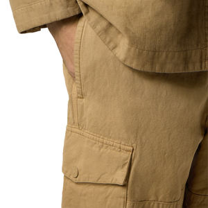 Pantalones Cargo Premium para Hombre, de Algodón, Lino y Lona, Personalizables, Transpirables, Estilo Urbano, para Verano, OEM - Product Image 5