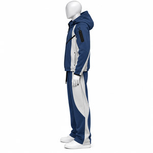 Ensemble de survêtement coupe-vent léger imprimé pour homme, veste et pantalon respirants et imperméables, pour sports de plein air, jogging, service OEM - Product Image 3