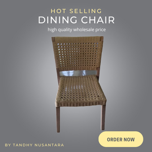 Sillas de comedor de mimbre de ratán de estilo moderno de mejor calidad para uso en interiores y exteriores sillas sin brazos precio al por mayor - Product Image 5