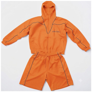 Veste coupe-vent tendance à capuche, épaisse, grande taille, style streetwear, imprimé personnalisé, imperméable et respirante, modèle court 2 - Product Image 5