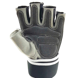 Guantes de Microfibra para Fitness, para Hombre y Mujer, Medios Dedos, Antideslizantes, con Palma Acolchada, Transpirables, para Gimnasio, Levantamiento de Pesas, Ciclismo - Product Image 4
