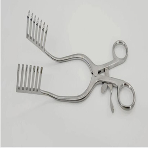 Retractor Cerebelar Miskimon de 7 1/2 pulgadas 7x7, Juego de Instrumentos Quirúrgicos Manuales Afilados para Cirugía General - Product Image 1