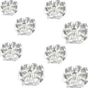 SURGINEXA Juego de Instrumentos Quirúrgicos para Histerectomía Abdominal, 100% Acero Inoxidable, 1 Paquete para Procedimientos Ginecológicos, Equinos y Otros - Product Image 2