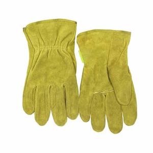 Guantes de Trabajo de Cuero Vacuno de Primera Calidad, Resistentes, Suaves y Cómodos, Resistentes al Calor, para Jardinería - Product Image 4
