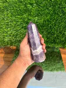 Vente en gros tour en cristal d'améthyste naturelle baguette traditionnelle Feng Shui Love Crystal Point Reiki Stone Home Decor Chakra Craft - Product Image 3