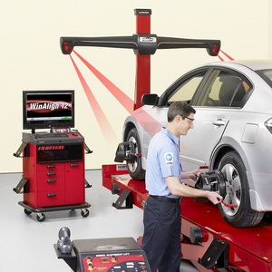 Machine d'alignement de roues de qualité industrielle pour l'ajustement des pneus et des suspensions dans les ateliers de service |   Outil de garage professionnel - Product Image 6