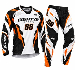 ชุดเสื้อและกางเกงแข่งรถวิบากแบบมืออาชีพ พิมพ์ลายตามสั่ง สำหรับรถวิบาก MX Enduro แห้งเร็ว ใช้ได้ทุกฤดู - Product Image 2
