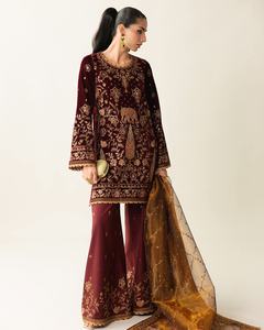 Robes décontractées pakistanaises et indiennes de qualité supérieure pour femmes, Nouveautés 2026, Salwar Kameez en tissu Lawn, ODM 2057 - Product Image 2