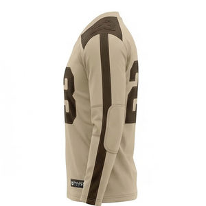 Conjunto de Uniforme de Fútbol Americano Personalizado con Sublimación Completa, Manga Corta, Bordado Resistente, Jersey de Tela Twill para Hombre - Product Image 4