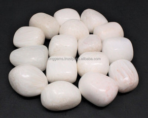Best Selling White Scolecite Tumbled Stone Natural Super Fine King Gems India Handmade Feng Shui Crystal Gemstone Home Decor - Product Image 6