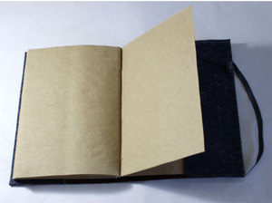 Wholesale Custom Supple Brown Fashion Customized Color <b>A5</b> Hardcover Leather Journal <b>Notebook</b> With Elastic Band - Product Image 4