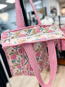 Bolso de Mano de Lona Vintage para Mujer, Otoño/Invierno, con Cadenas para el Hombro, Cierre de Cremallera, Ligero, Ecológico, de Alta Calidad, para la Playa - Product Image 4