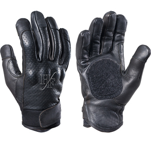 Gants de protection pour les mains en cuir professionnels pour le skateboard, le downhill et le glisse - Product Image 1