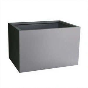 Rectangular Big Size FRP <b>Planter</b> for Floor Use Durable Lightweight Waterproof Indoor <b>Outdoor</b> <b>Artificial</b> Plants Export Quality - Product Image 2