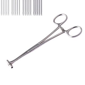 Pinzas de Septum con Agujas de 14G, 16G, 18G y 20G para Perforaciones en Ombligo, Nariz, Oreja, Lengua, Labio y Cuerpo - Product Image 3