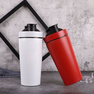 Hot Sale Logo Sports Double Wall Glass Stainless Steel Fitness <b>Protein</b> Powder Shakers Sublimation Shaker Water <b>Bottle</b> - Product Image 4