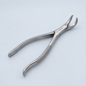 Forceps d'extraction dentaire en acier inoxydable certifié CE, poignée moletée, 16 positions de mâchoires, instrument chirurgical manuel - Product Image 5