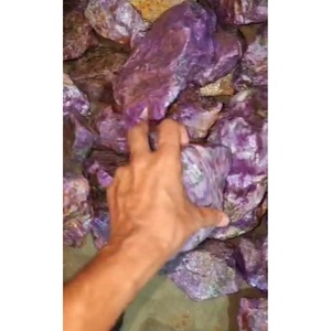 Vente en gros Prix des mines de Stichtite violette Pierres brutes Pierres brutes pour la fabrication de bijoux métaphysiques et de mode Feng Shui - Product Image 4