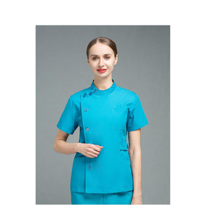 Best Quality <b>Doctors</b> Nurses Customized Nursing Uniform <b>Sets</b> Medical Hospital Suit Canvas Quick Dry Breathable Uniforms - Product Image 6