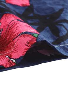 Pantalones cortos para hombre con estampado floral, cintura elástica con cordón, estilo tropical, casual, para vacaciones, coloridos, ligeros, para la playa en verano. - Product Image 6