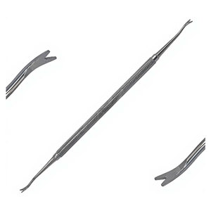 Director de Ligaduras Dentales de Ortodoncia con Puntas Finas Curvadas, Instrumento Manual de Precisión de Acero Inoxidable para Formar Ligaduras - Product Image 1